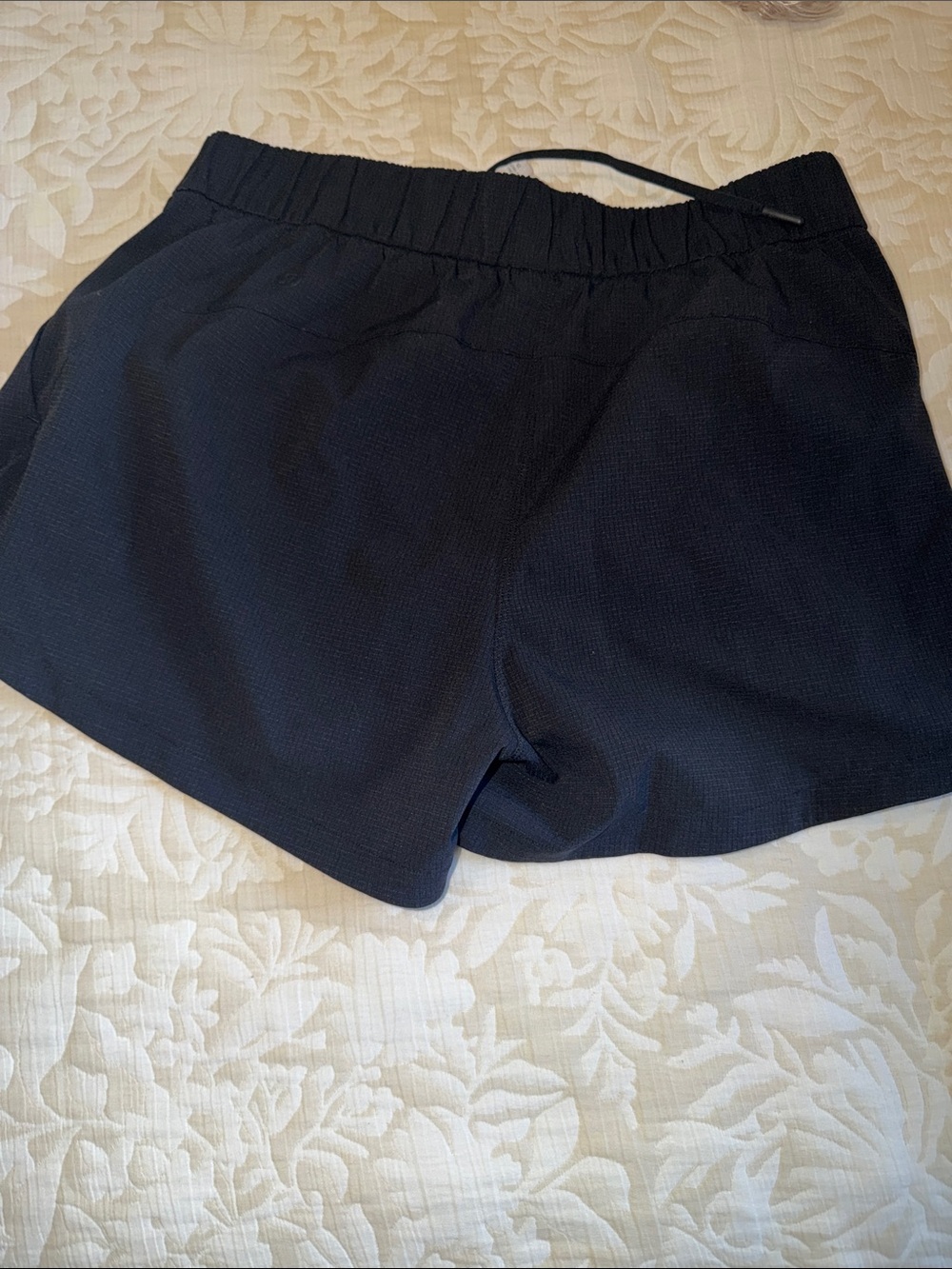 lululemon athletica Black Athletic Drawstring Shorts - Picture 2 of 6